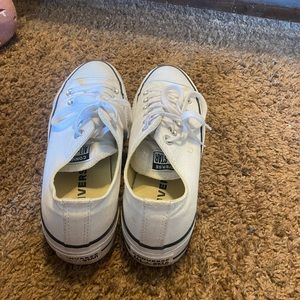 Woman’s platform converse shoes